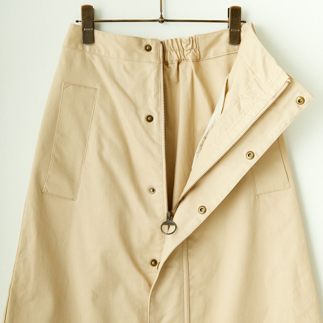 Barbour [バブアー] ロングレングススカート [241LSKG001] BEIGE