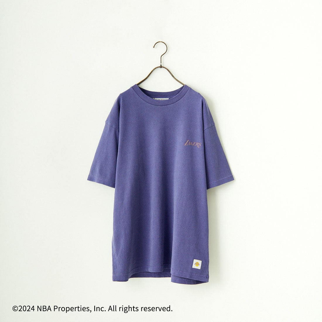 OFF THE COURT BY NBA [オフ ザ コート バイ エヌビーエー] 別注 チームTシャツ [JF-24SS-002-JF] ASH KNICKS