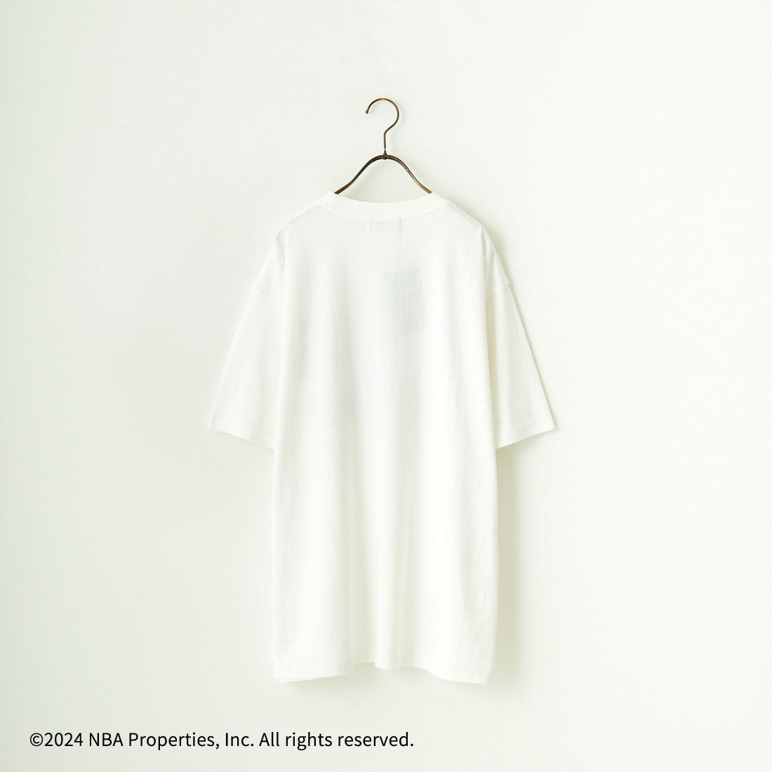 OFF THE COURT BY NBA [オフ ザ コート バイ エヌビーエー] 別注 チームTシャツ [JF-24SS-002-JF] WHT WARRIO