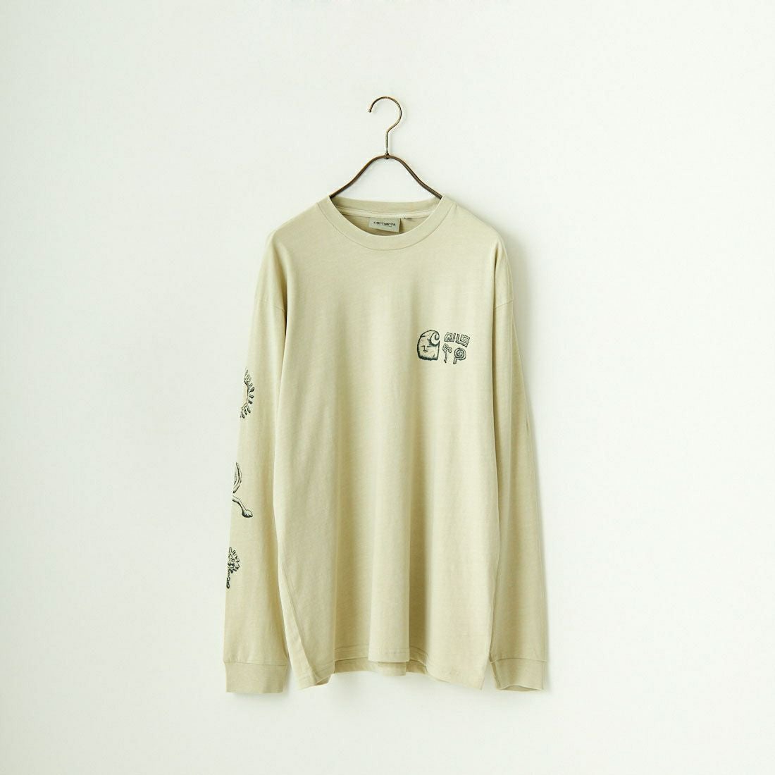 carhartt WIP [カーハートダブリューアイピー] ロングスリーブ ミメトリスTシャツ [I033175] BERYL/FLIN