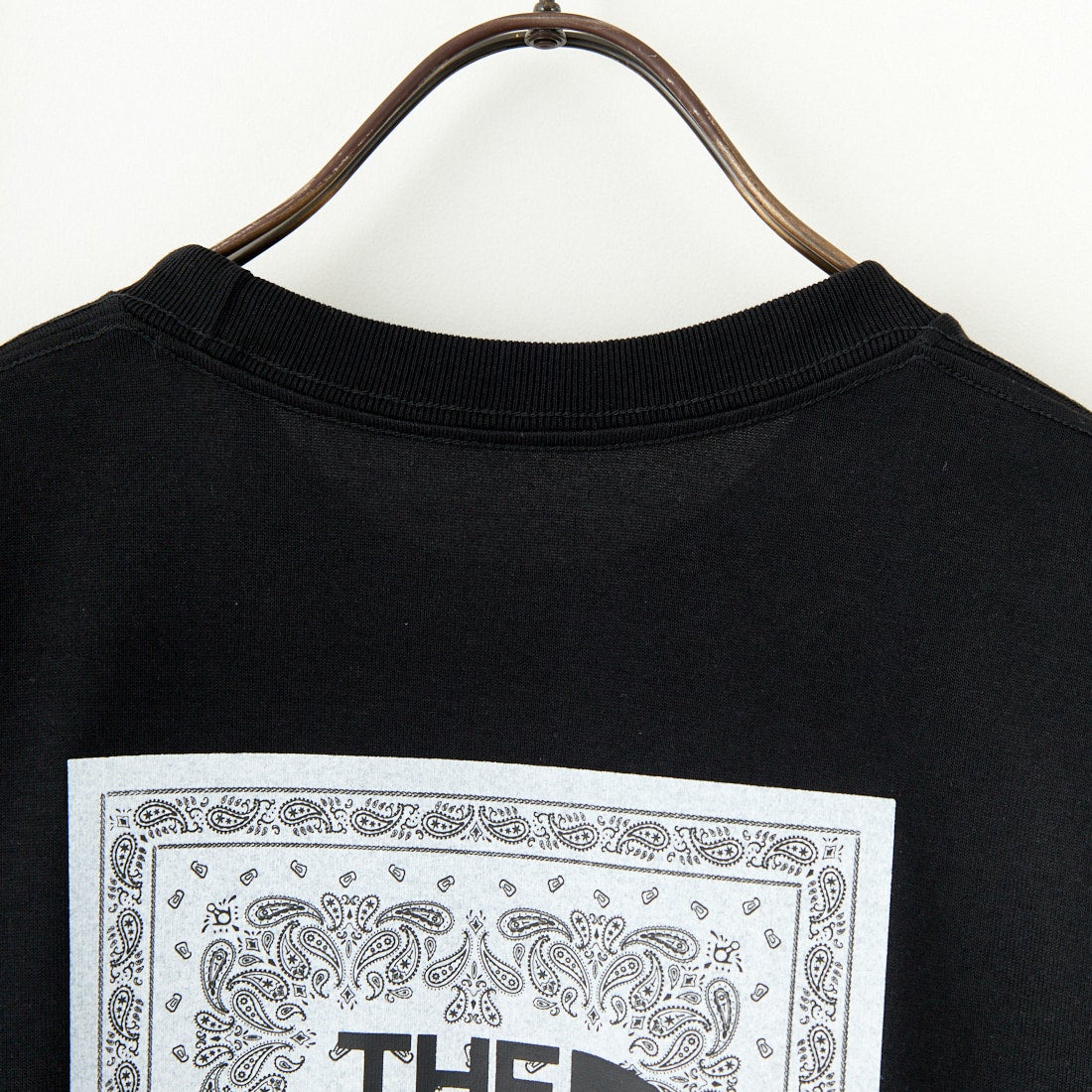 THE NORTH FACE [ザ ノースフェイス] ショートスリーブ バンダナスクエアロゴTシャツ [NT32446] K2