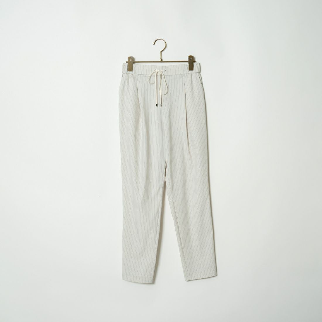 Jeans Factory Clothes [ジーンズファクトリークローズ] バックラッシュリネンプラススティックパンツ [21242052] 031 ｵﾌｽﾄﾗｲ