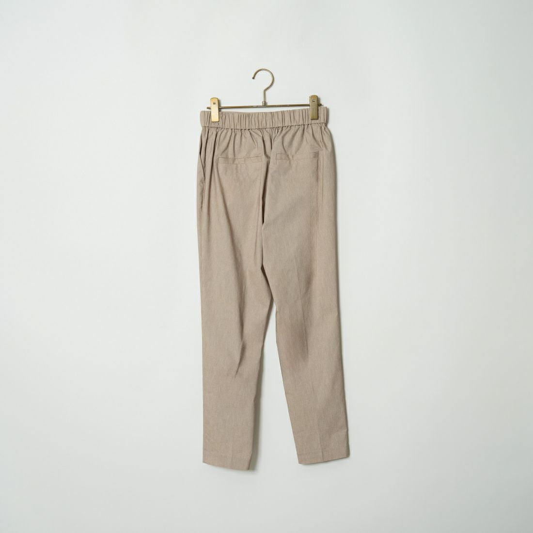 Jeans Factory Clothes [ジーンズファクトリークローズ] バックラッシュリネンプラススティックパンツ [21242052] 033 ﾍﾞｰｼﾞｭ