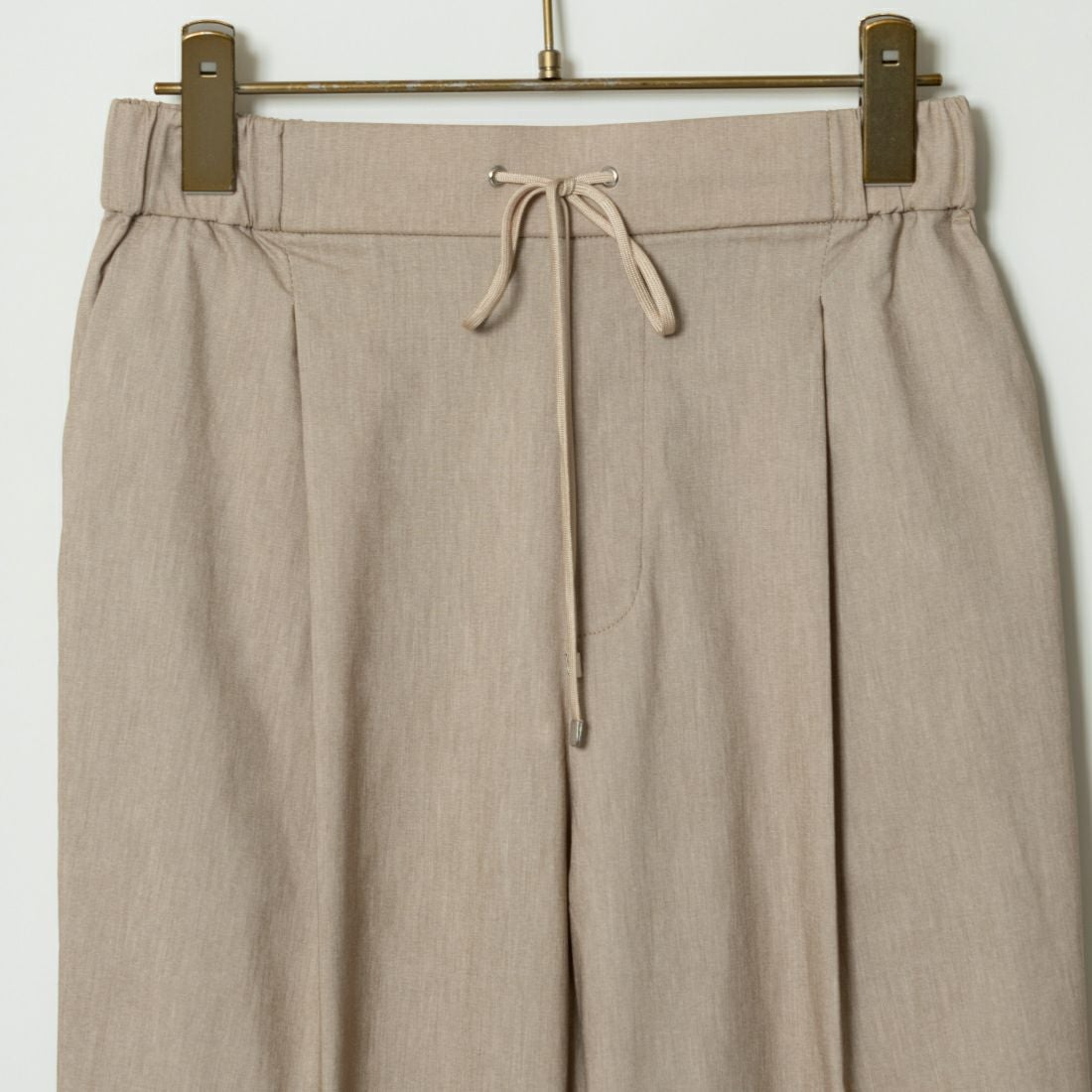 Jeans Factory Clothes [ジーンズファクトリークローズ] バックラッシュリネンプラススティックパンツ [21242052] 033 ﾍﾞｰｼﾞｭ