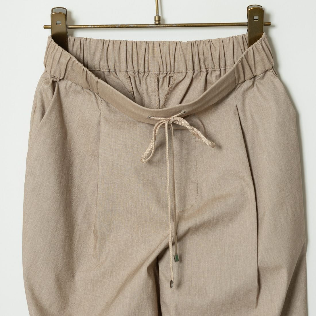 Jeans Factory Clothes [ジーンズファクトリークローズ] バックラッシュリネンプラススティックパンツ [21242052] 033 ﾍﾞｰｼﾞｭ