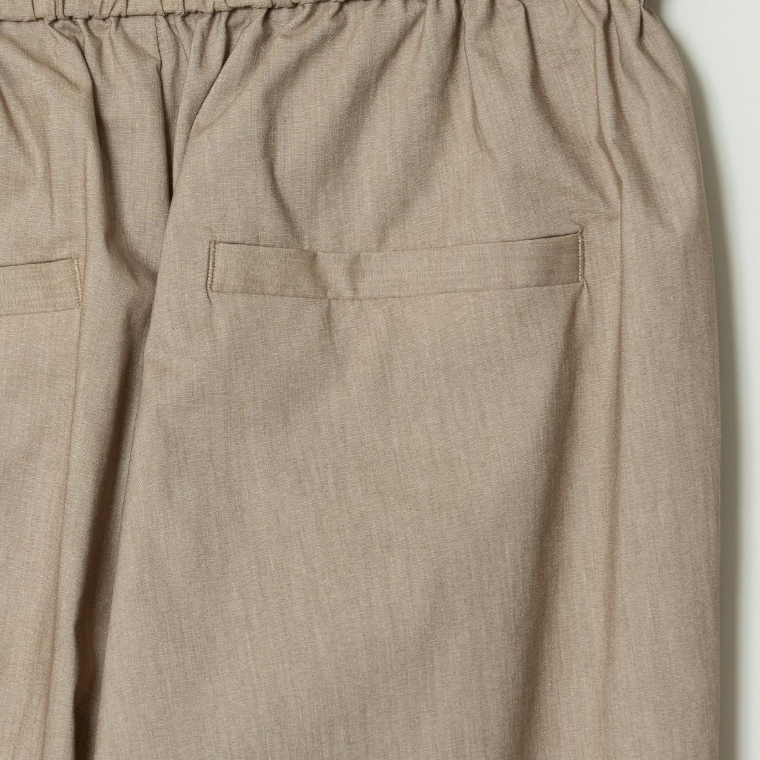 Jeans Factory Clothes [ジーンズファクトリークローズ] バックラッシュリネンプラススティックパンツ [21242052] 033 ﾍﾞｰｼﾞｭ