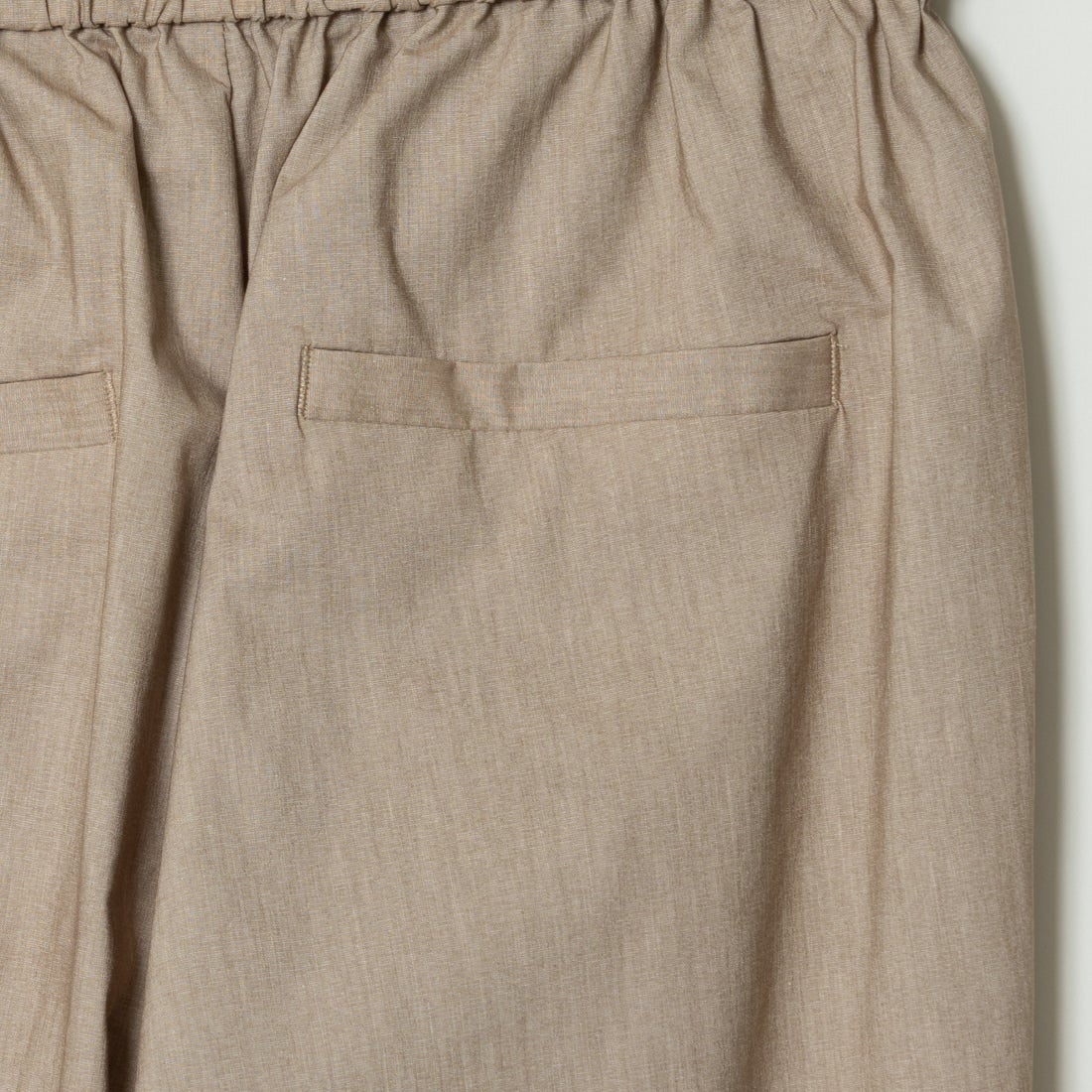 Jeans Factory Clothes [ジーンズファクトリークローズ] バックラッシュリネンプラススティックパンツ [21242052] 033 ﾍﾞｰｼﾞｭ
