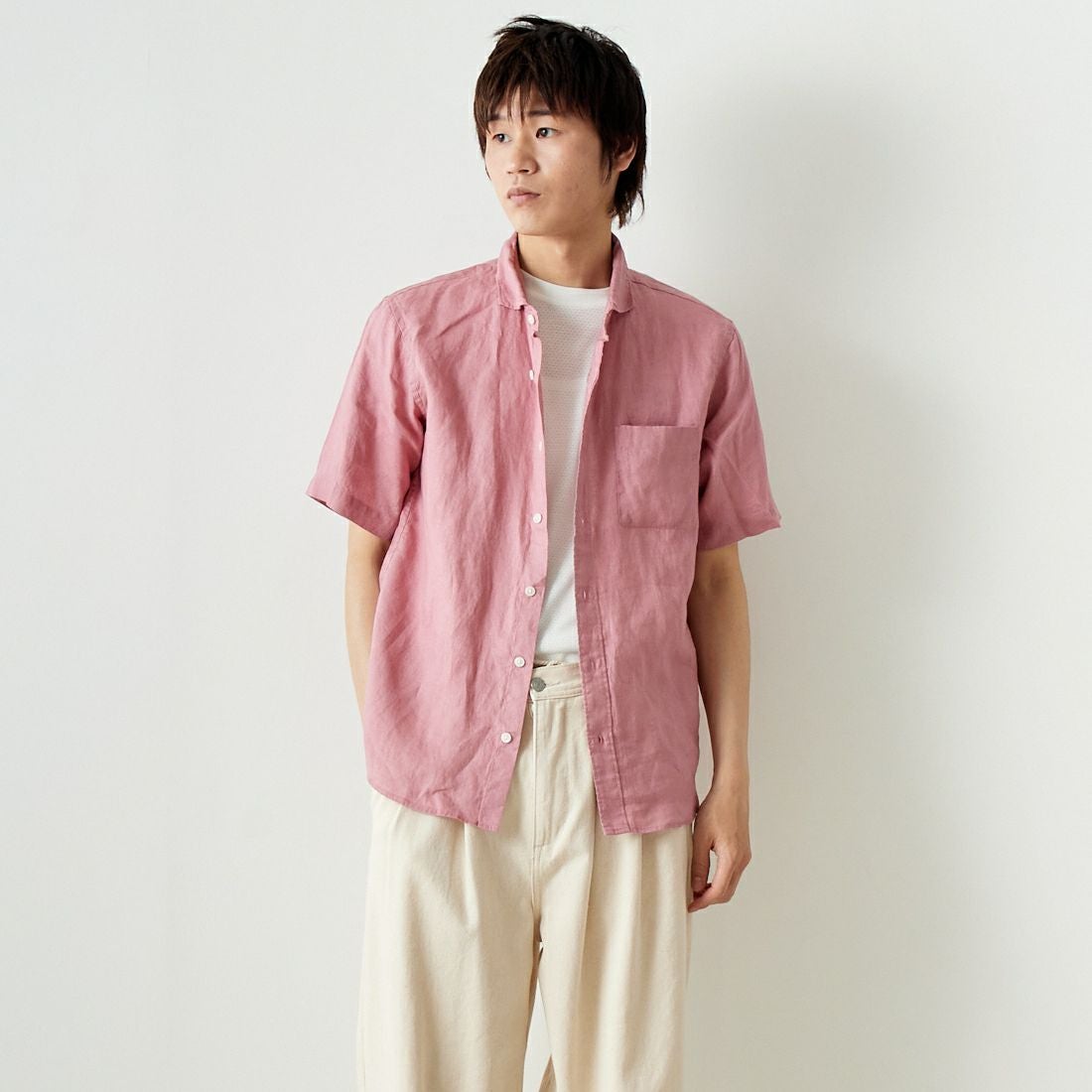 110 PINK&&モデル身長：182cm 着用サイズ：L&&