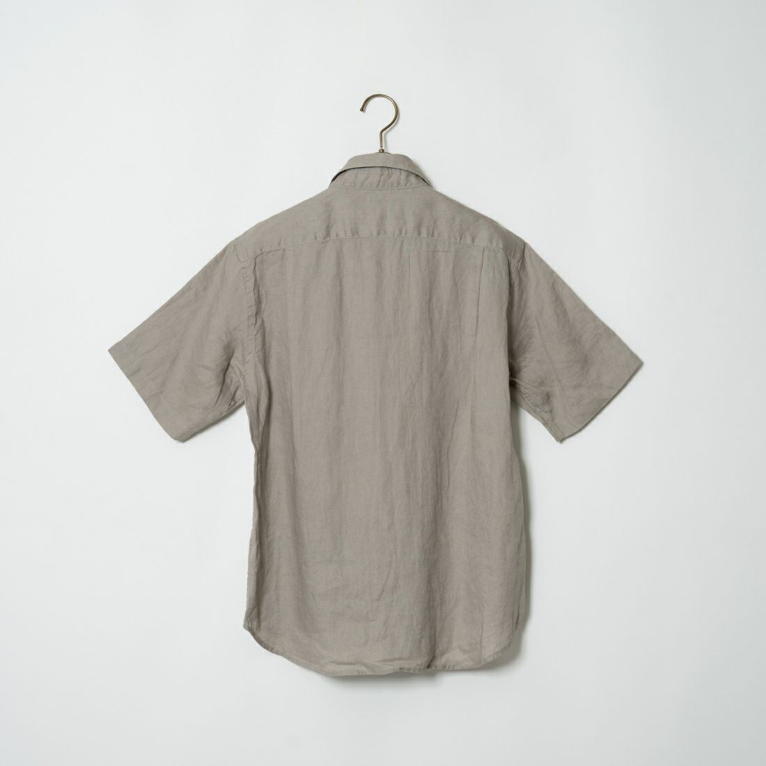 33Degrees [サーティスリーディグリーズ] フレンチリネン ショートスリーブシャツ [BFP610] 710 BEIGE