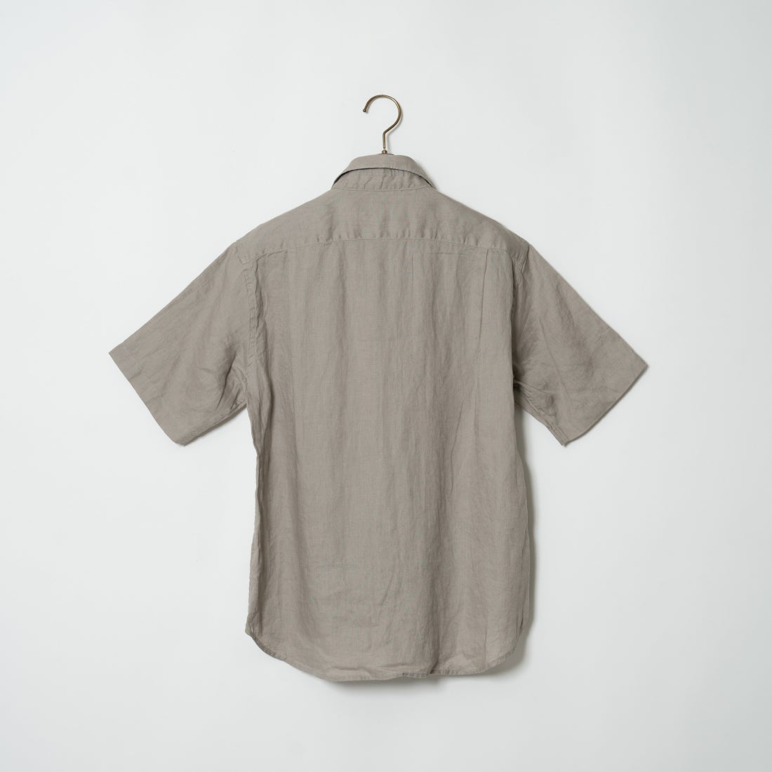 33Degrees [サーティスリーディグリーズ] フレンチリネン ショートスリーブシャツ [BFP610] 710 BEIGE