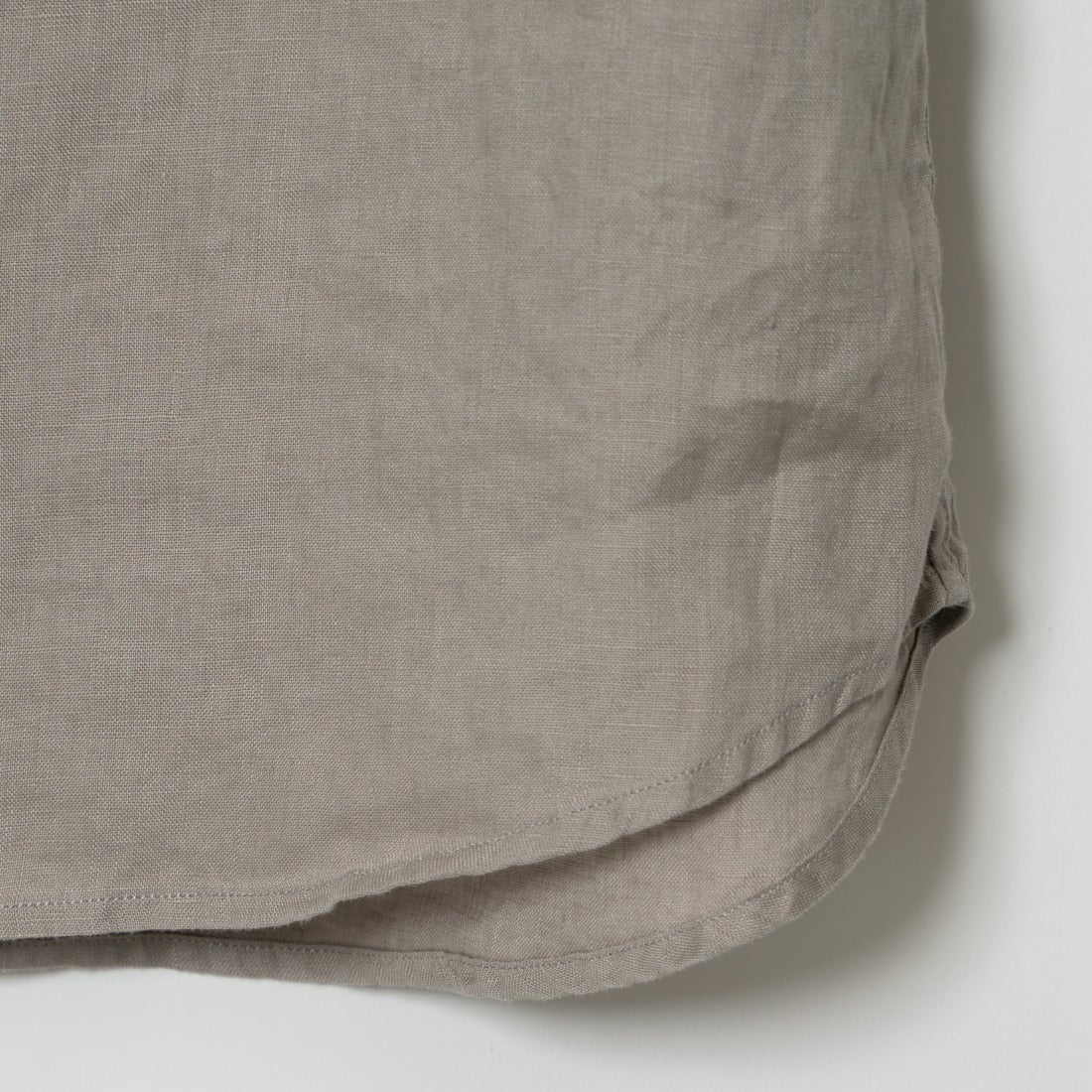 33Degrees [サーティスリーディグリーズ] フレンチリネン ショートスリーブシャツ [BFP610] 710 BEIGE