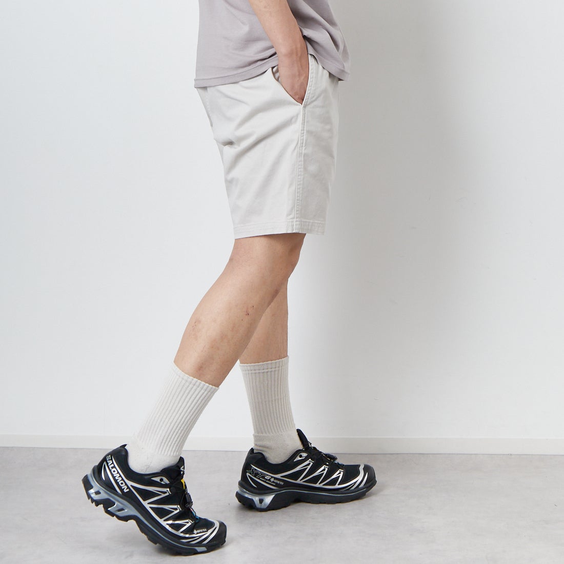 GRAMiCCi [グラミチ] NNショーツ [G106-OGS] DUNE &&モデル身長：179cm 着用サイズ：L&&