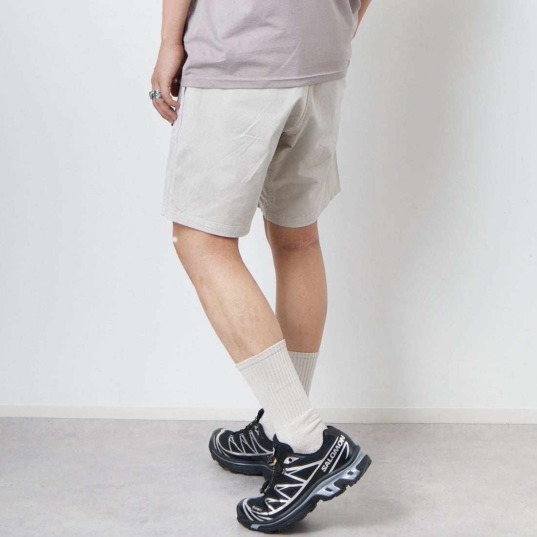 GRAMiCCi [グラミチ] NNショーツ [G106-OGS] DUNE &&モデル身長：179cm 着用サイズ：L&&