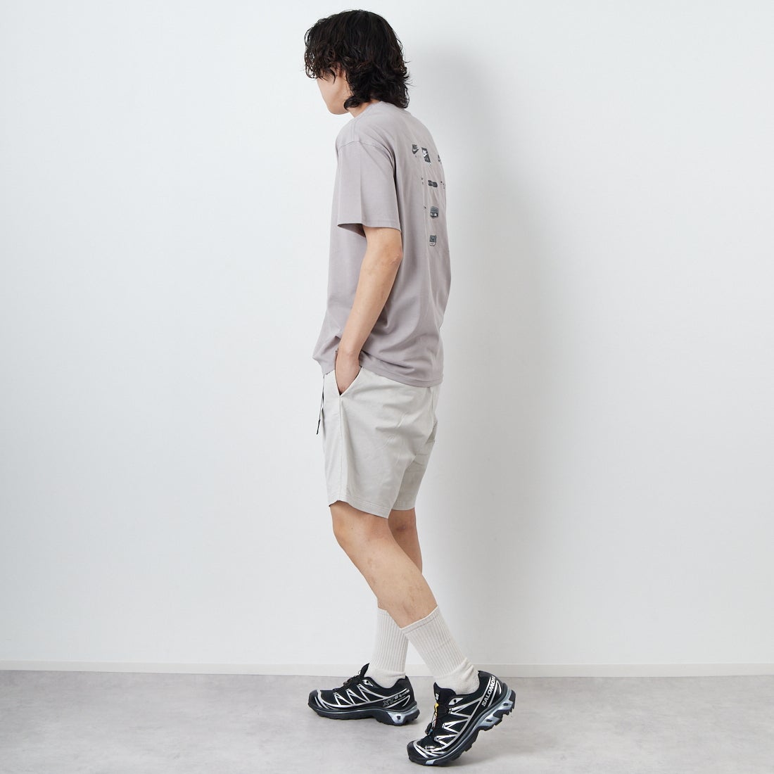 GRAMiCCi [グラミチ] NNショーツ [G106-OGS] DUNE &&モデル身長：179cm 着用サイズ：L&&