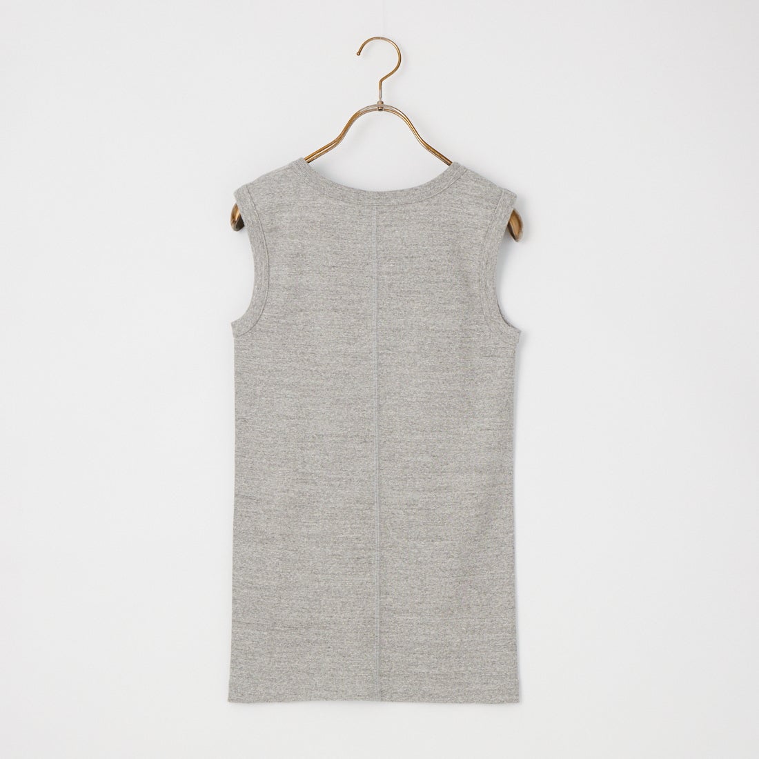 THE SHINZONE [ザ シンゾーン] サーキュラーリブ ノースリーブTシャツ [24MMSCU07] 06 GRAY