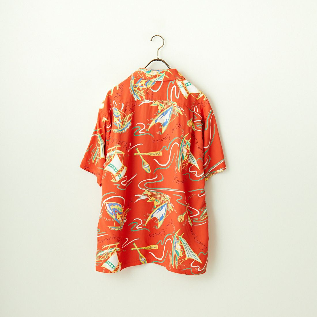 SUN SURF [サンサーフ] レーヨンハワイアンシャツ [SS39215] 165 RED