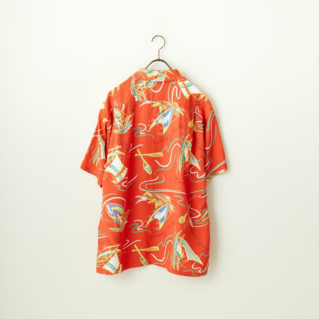 SUN SURF [サンサーフ] レーヨンハワイアンシャツ [SS39215] 165 RED