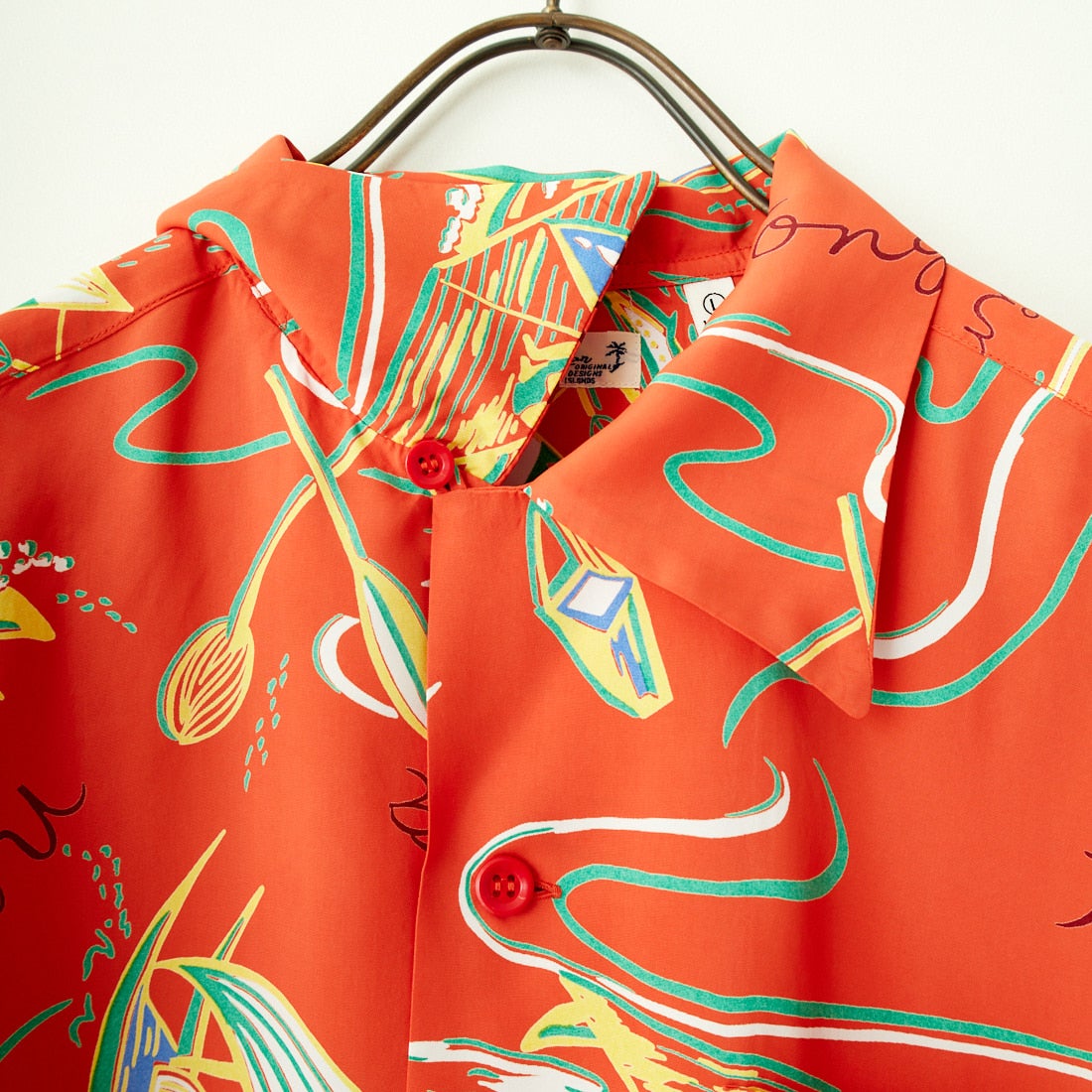 SUN SURF [サンサーフ] レーヨンハワイアンシャツ [SS39215] 165 RED