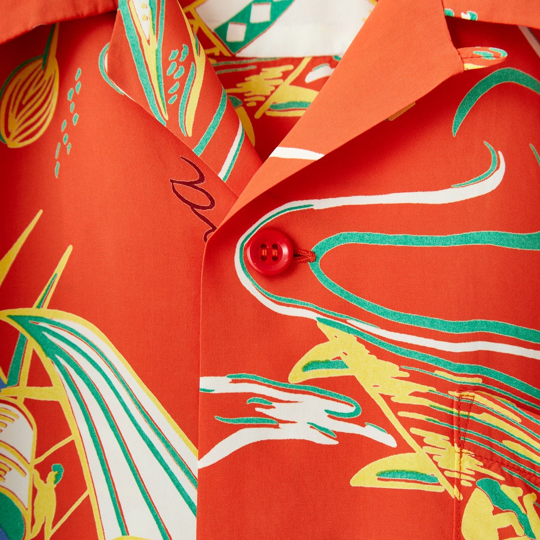 SUN SURF [サンサーフ] レーヨンハワイアンシャツ [SS39215] 165 RED