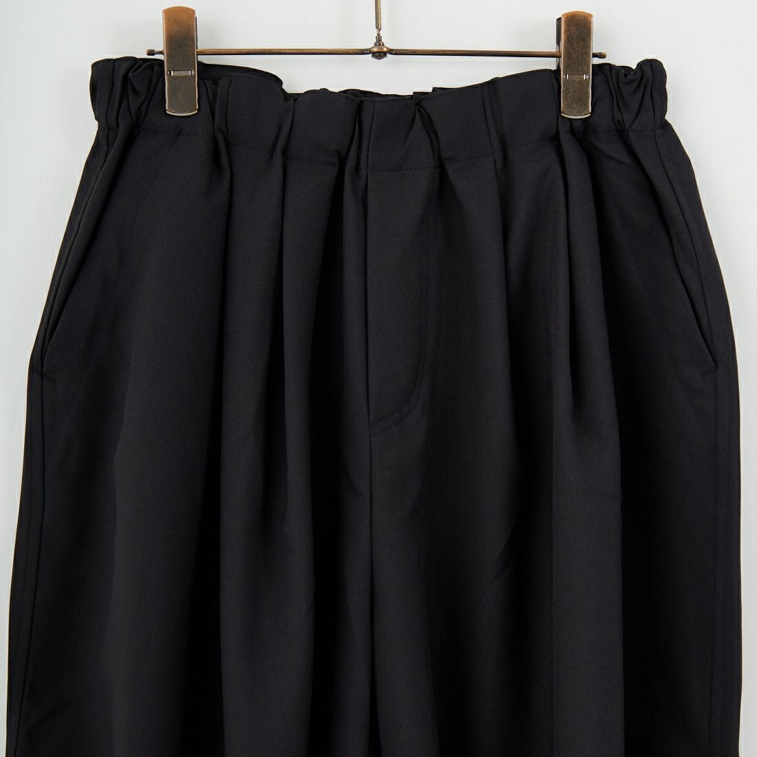 mizuiro ind [ミズイロインド] ワイドカーゴパンツ [1-260016] 99 BLACK