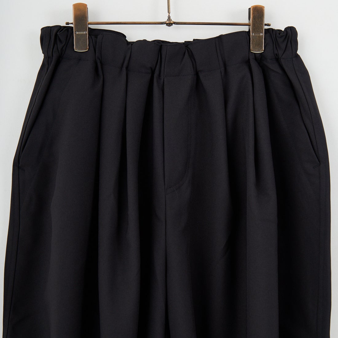 mizuiro ind [ミズイロインド] ワイドカーゴパンツ [1-260016] 99 BLACK