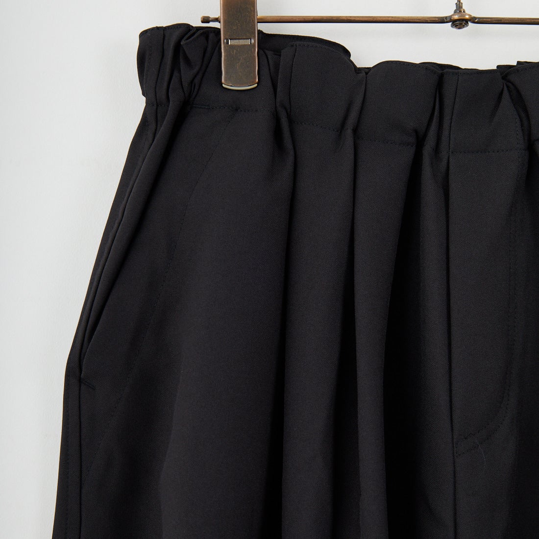 mizuiro ind [ミズイロインド] ワイドカーゴパンツ [1-260016] 99 BLACK