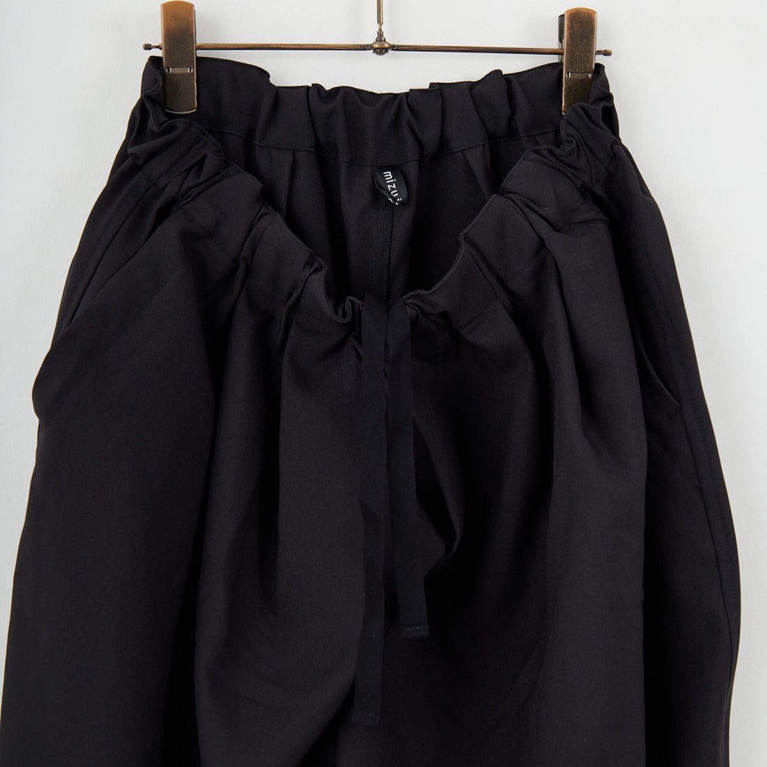 mizuiro ind [ミズイロインド] ワイドカーゴパンツ [1-260016] 99 BLACK