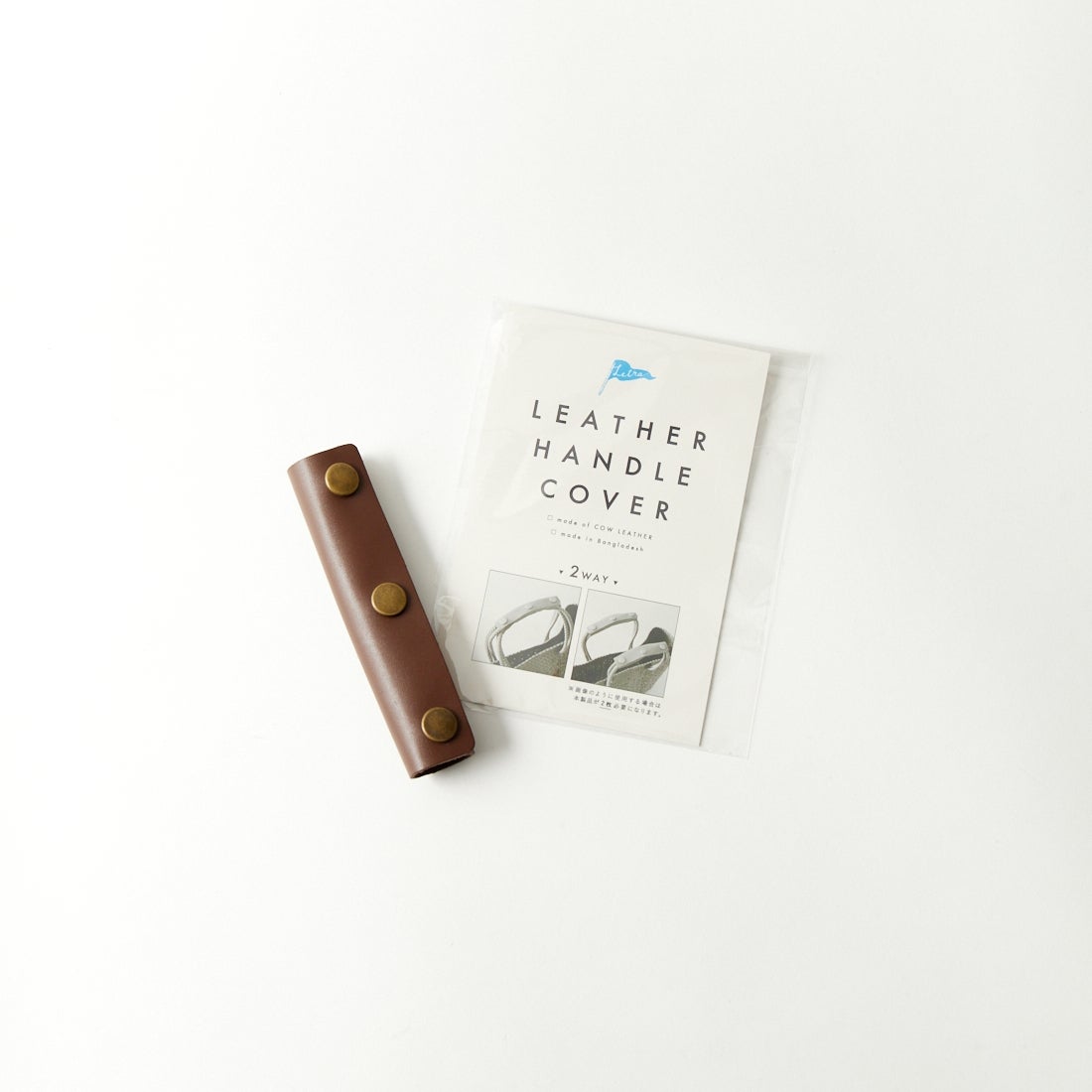 Letra [レトラ] レザーハンドルカバー [310247008] DK BRW