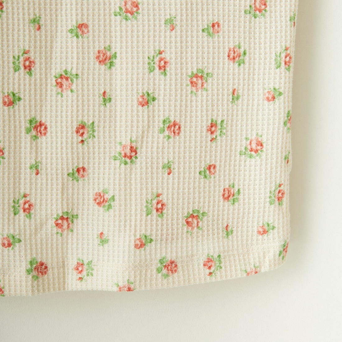 JE MORGAN [ジェイイーモーガン] ワッフル花柄キャミソール [JD764-29S] 34 NAT/RED