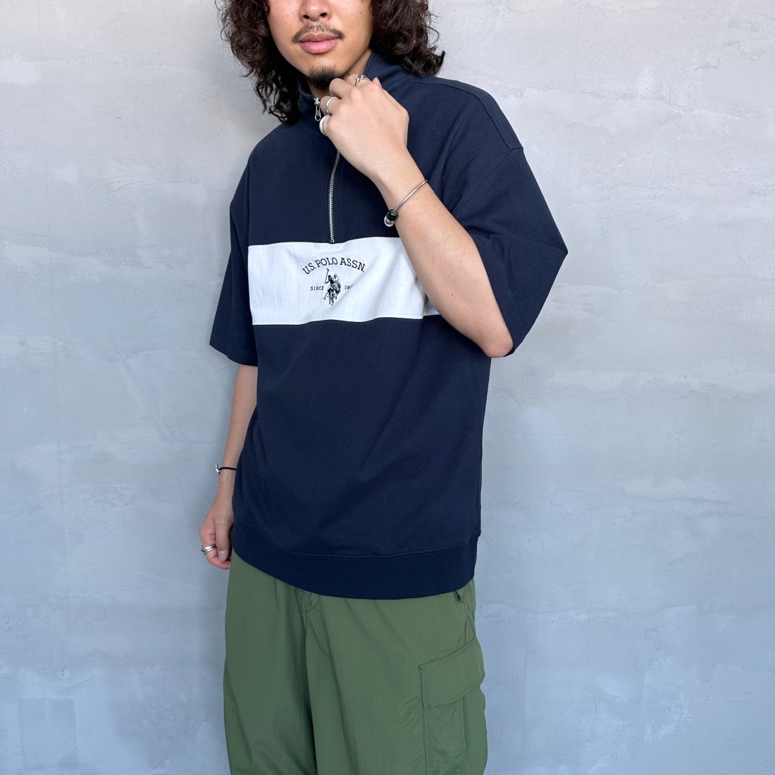 ﾈｲﾋﾞｰ&&モデル身長：173cm 着用サイズ：L&&