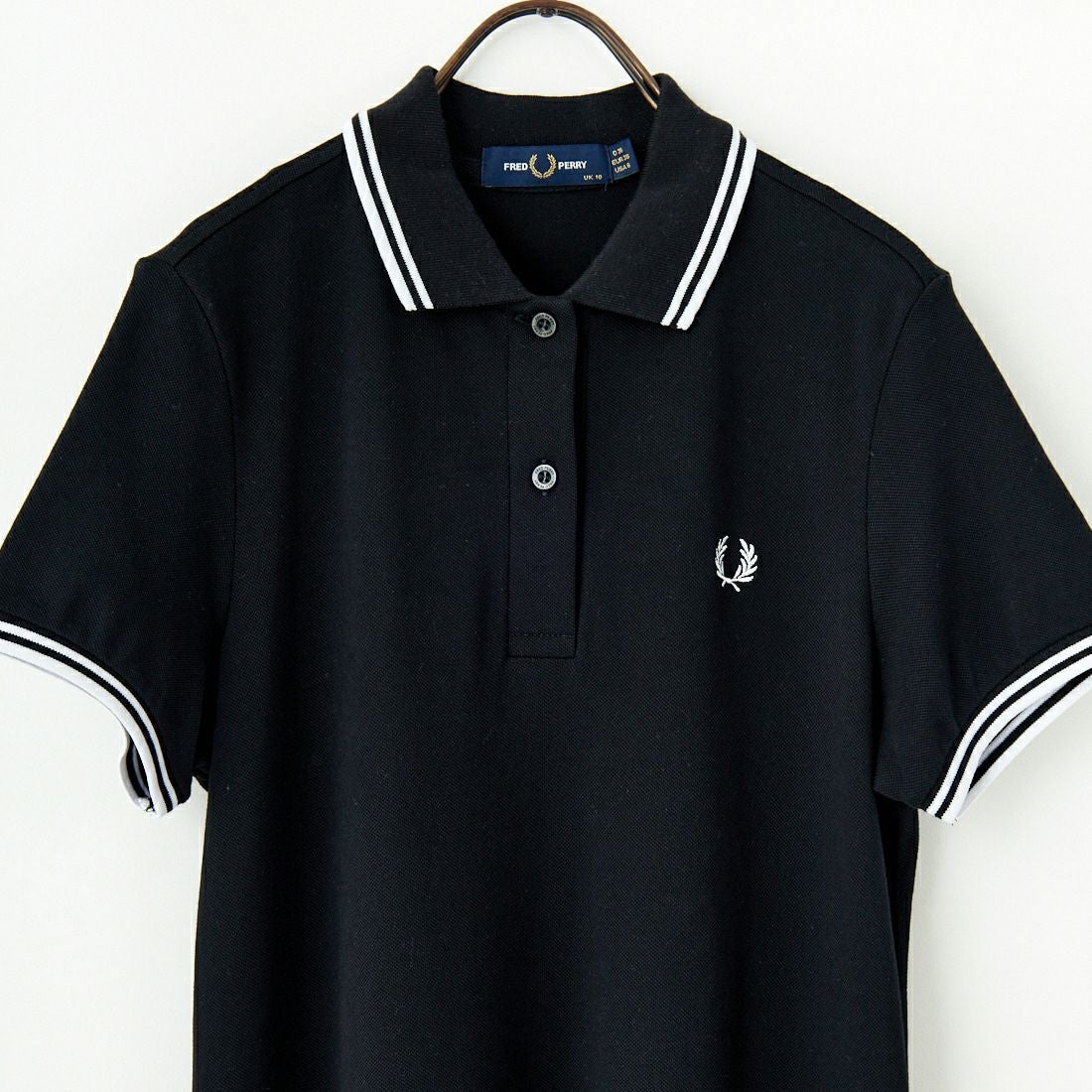 FRED PERRY [フレッドペリー] ツインティップドドレス [D3600] 350 BLACK