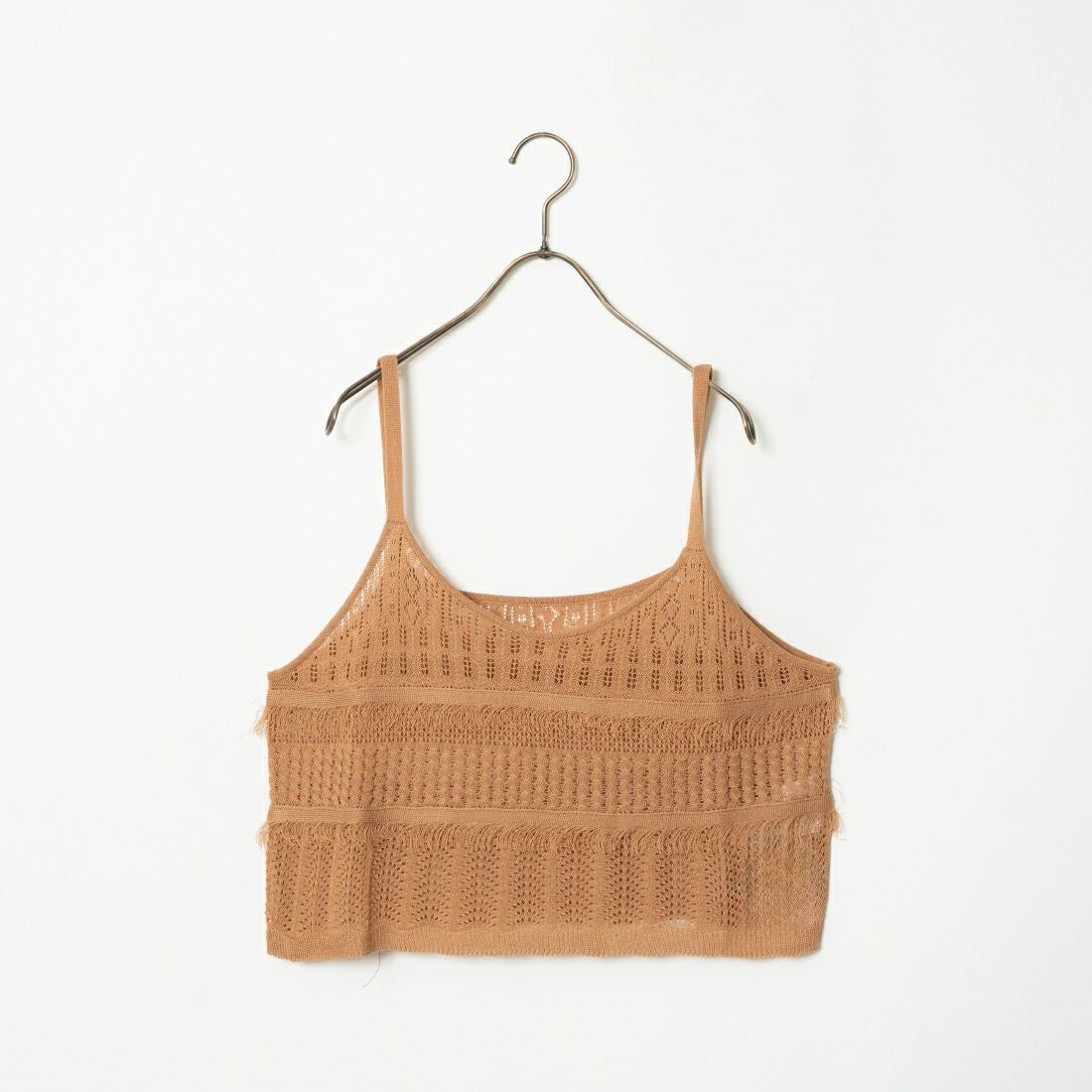 Jeans Factory Clothes [ジーンズファクトリークローズ] メッシュフリンジビスチェ [11242810] ﾓｶ