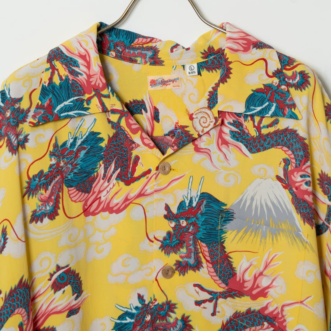 SUN SURF [サンサーフ] レーヨンハワイアンシャツ [SS39227] 155 YELLOW