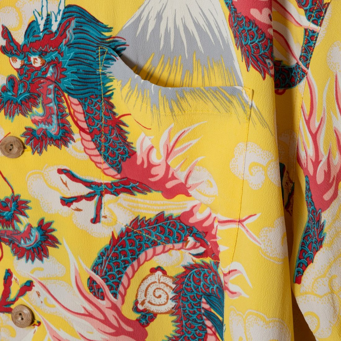 SUN SURF [サンサーフ] レーヨンハワイアンシャツ [SS39227] 155 YELLOW