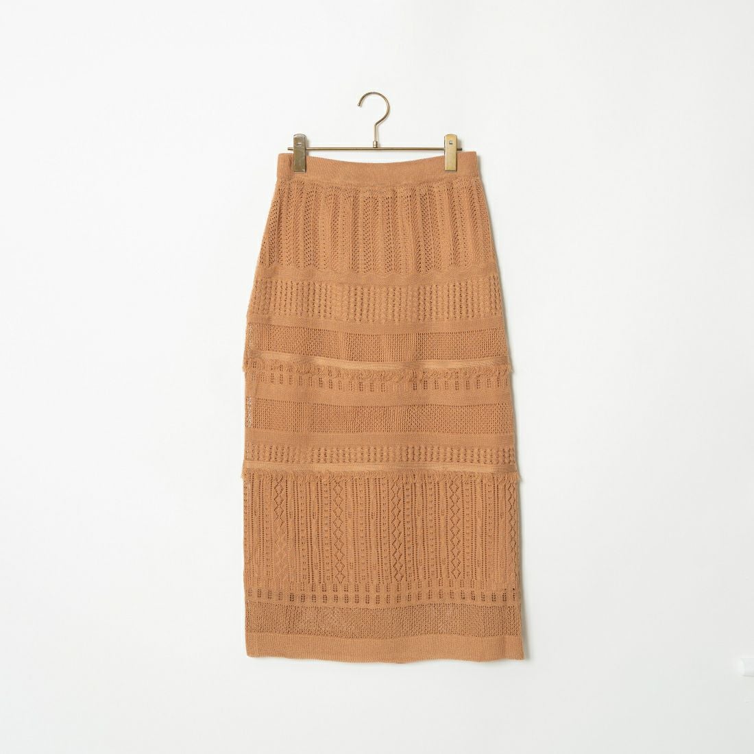 Jeans Factory Clothes [ジーンズファクトリークローズ] メッシュフリンジスカート [11242812] ﾓｶ