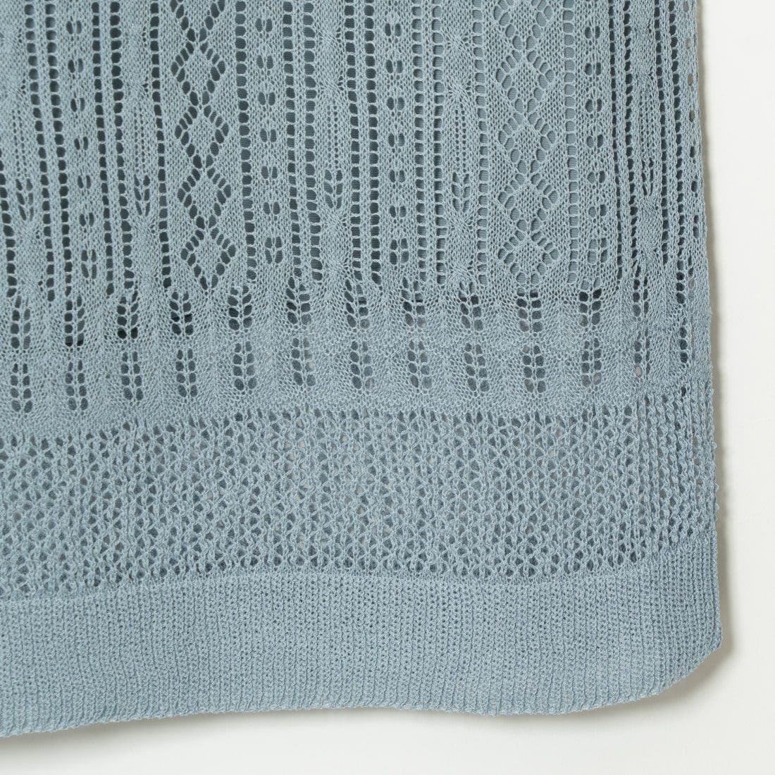 Jeans Factory Clothes [ジーンズファクトリークローズ] メッシュフリンジスカート [11242812] ﾌﾞﾙｰｸﾞﾚｰ