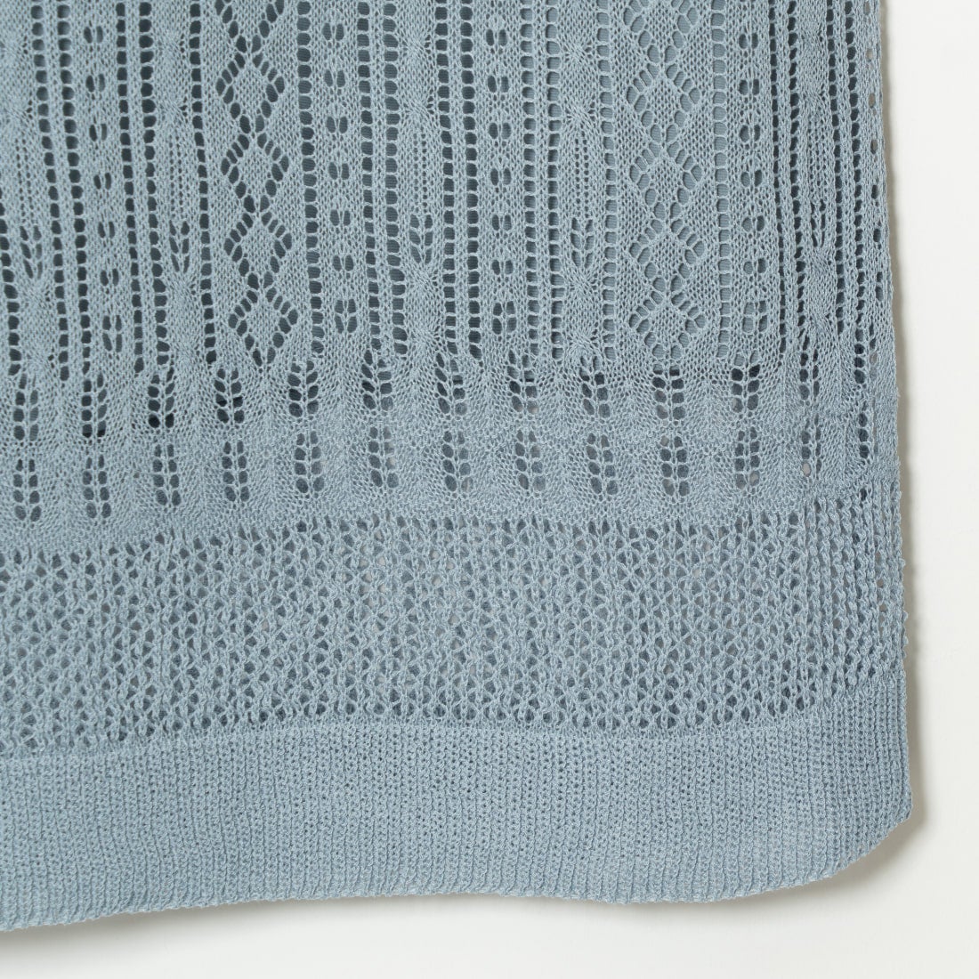 Jeans Factory Clothes [ジーンズファクトリークローズ] メッシュフリンジスカート [11242812] ﾌﾞﾙｰｸﾞﾚｰ