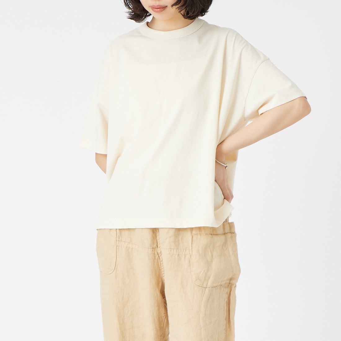 06 KINARI&&モデル身長：162cm 着用サイズ：F&&