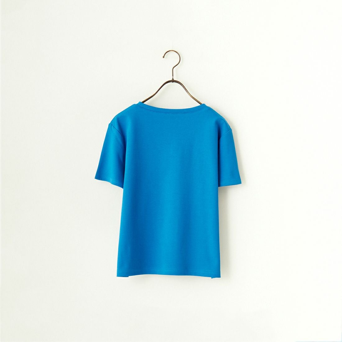 CLOCHE [クロシェ] クルーネックコンパクトTシャツ [41285759] ﾌﾞﾙｰ