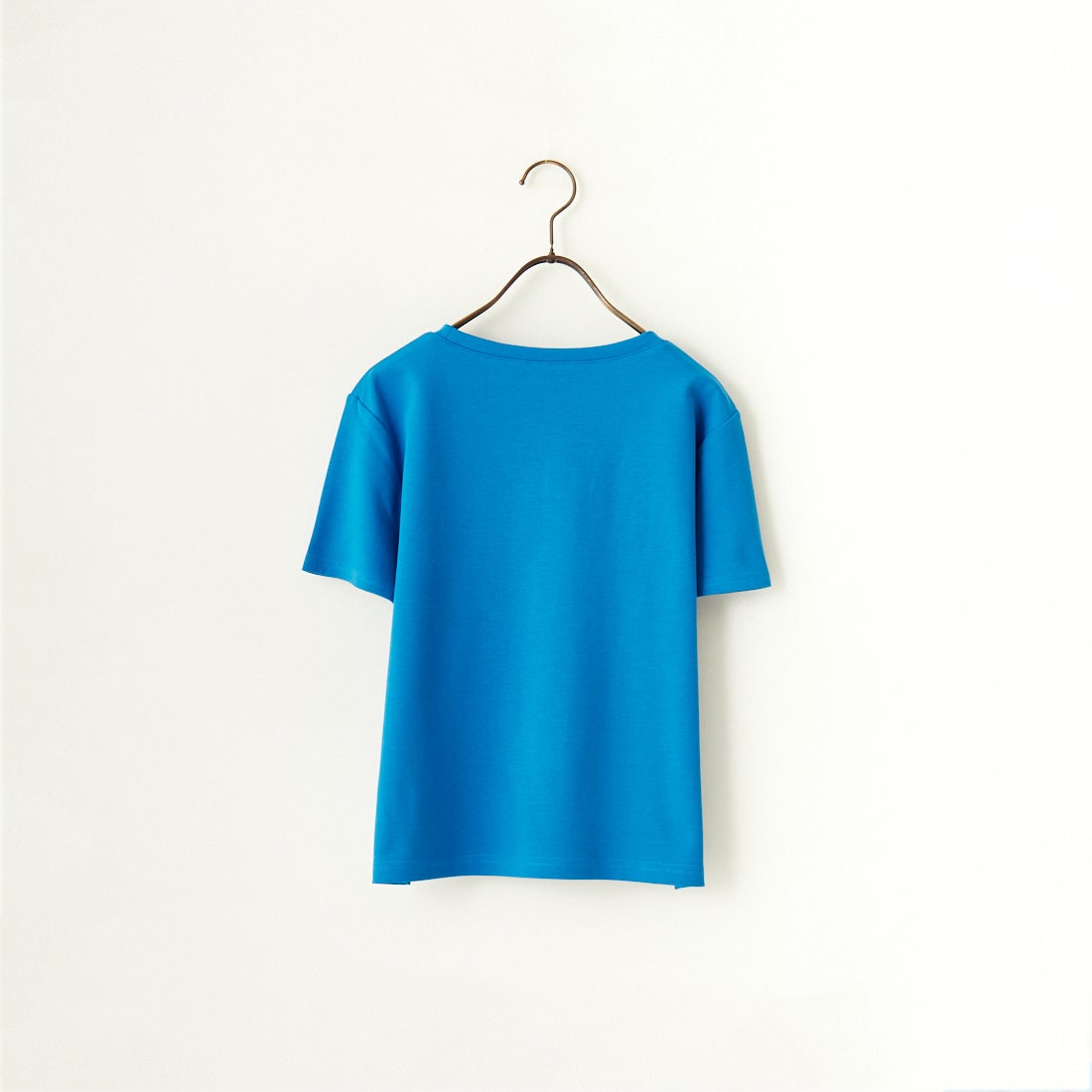 CLOCHE [クロシェ] クルーネックコンパクトTシャツ [41285759] ﾌﾞﾙｰ
