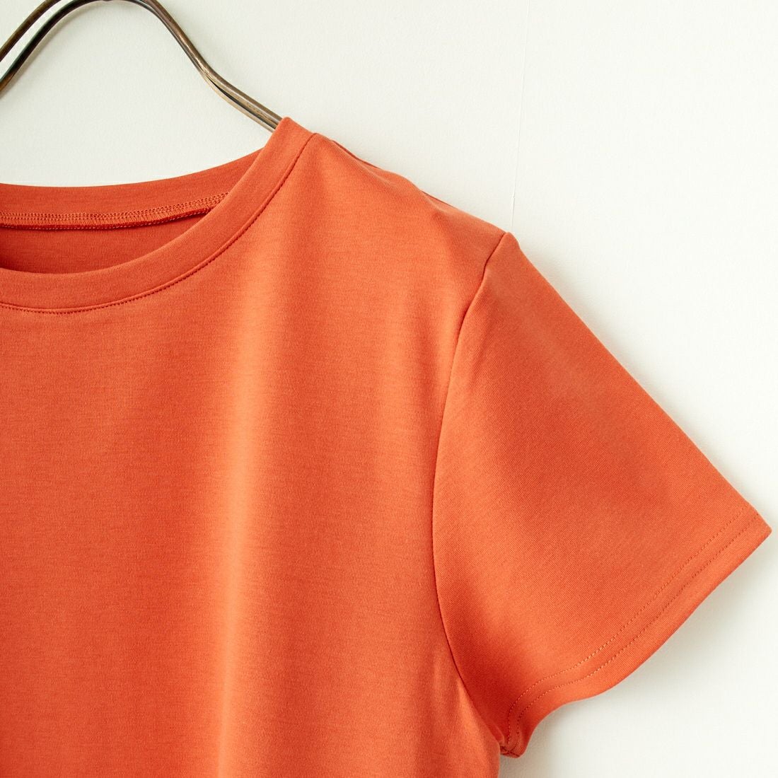 CLOCHE [クロシェ] クルーネックコンパクトTシャツ [41285759] ｵﾚﾝｼﾞ