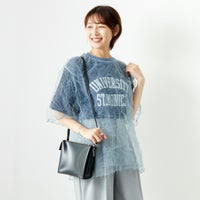 BLUE&&モデル身長：167cm 着用サイズ：F&&