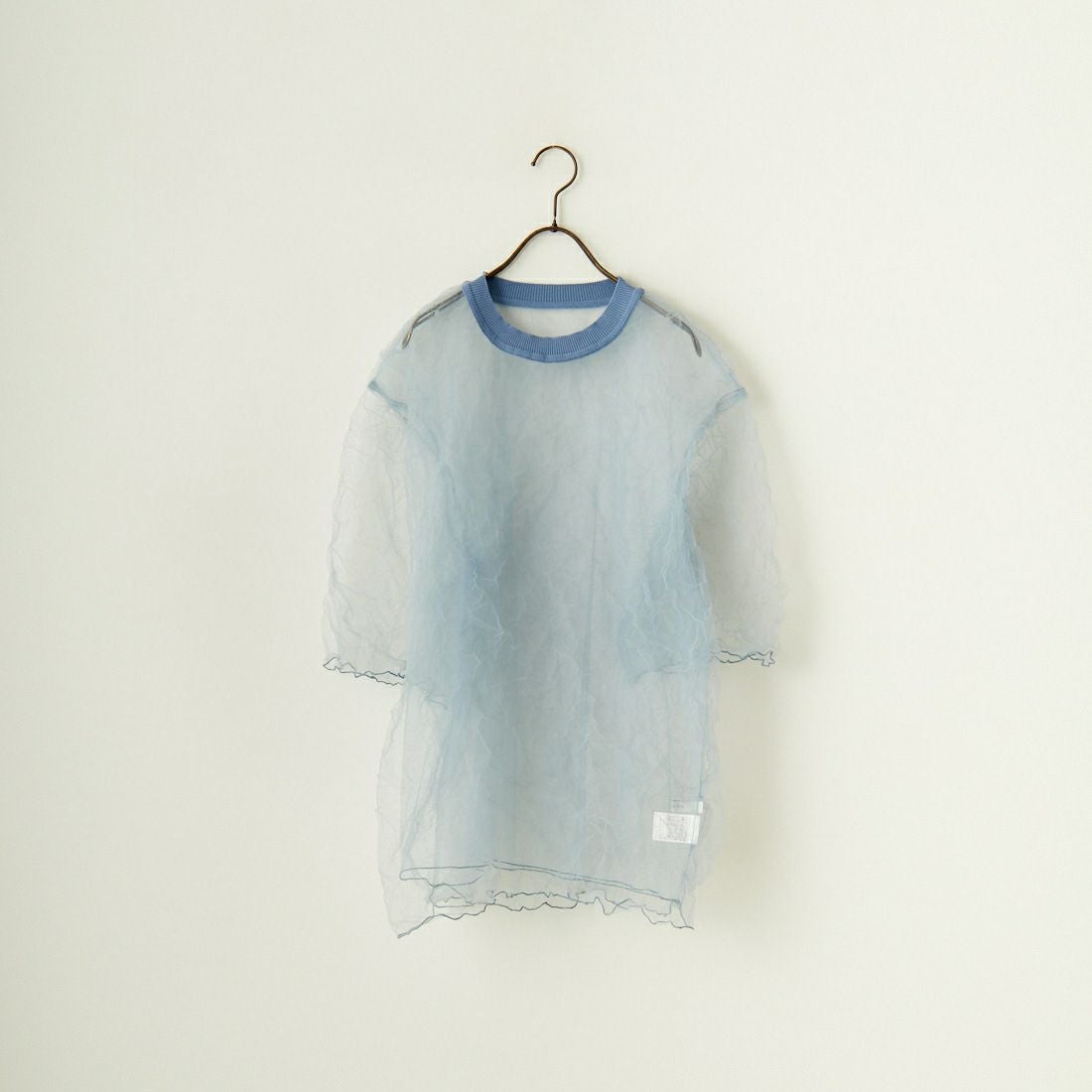 CHIGNON [シニヨン] チュールワッシャーTシャツ [9243-603LA] BLUE