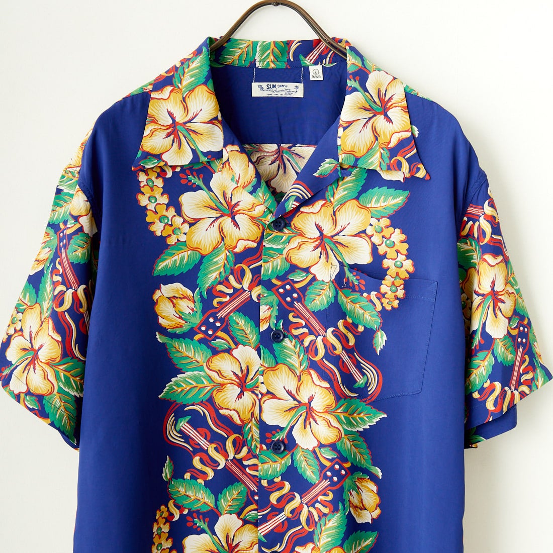 SUN SURF [サンサーフ] レーヨンハワイアンシャツ [SS39212] 128 NAVY