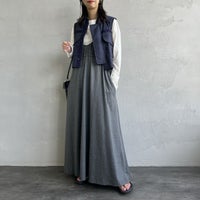 07 GRAY&&モデル身長：163cm 着用サイズ：F&&