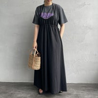09 BLACK&&モデル身長：156cm 着用サイズ：F&&