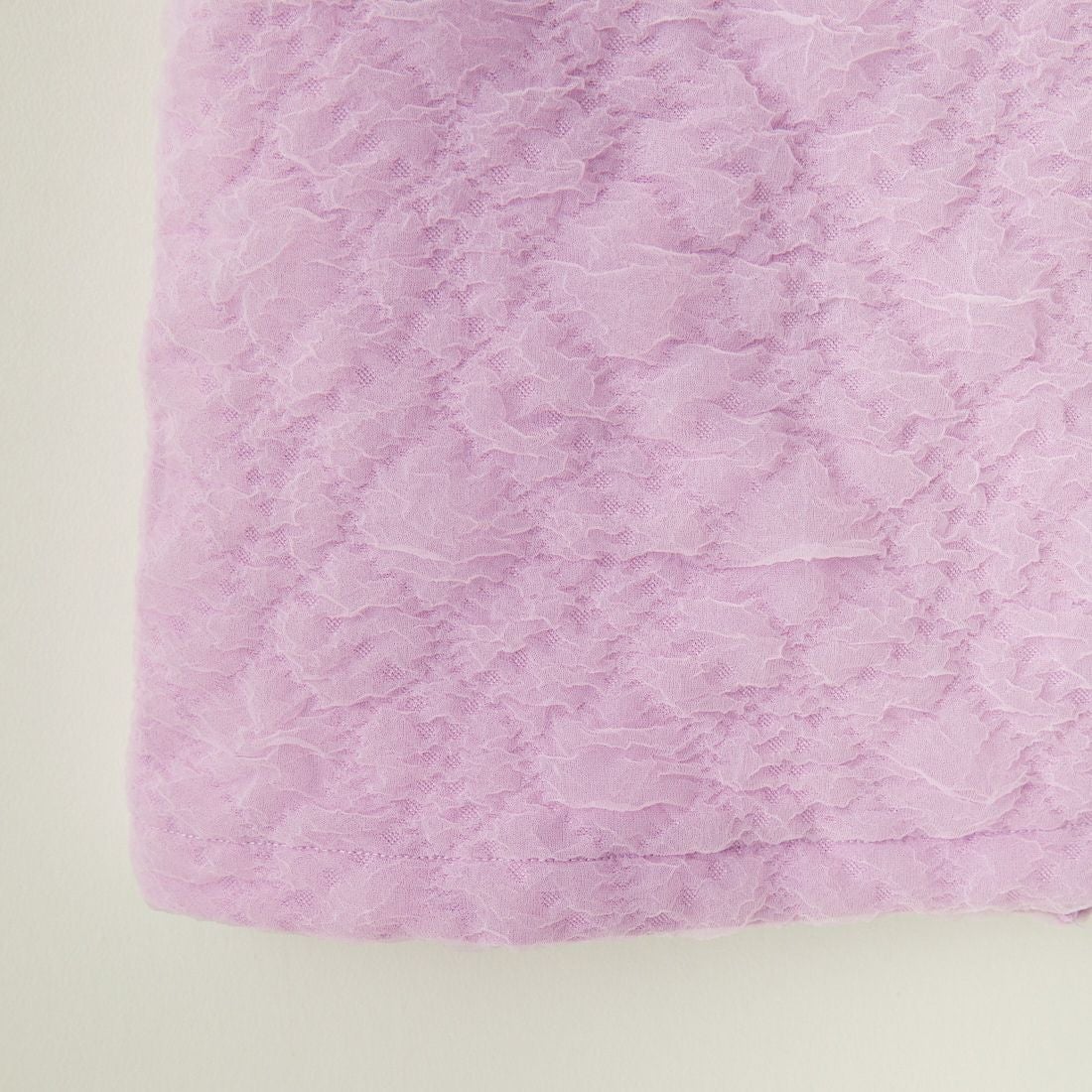 By/m [バイエム] ふくれジャガード ナローロングスカート [24122014] 45 LAVENDE