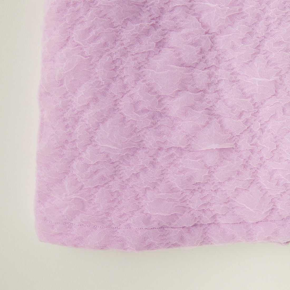 By/m [バイエム] ふくれジャガード ナローロングスカート [24122014] 45 LAVENDE