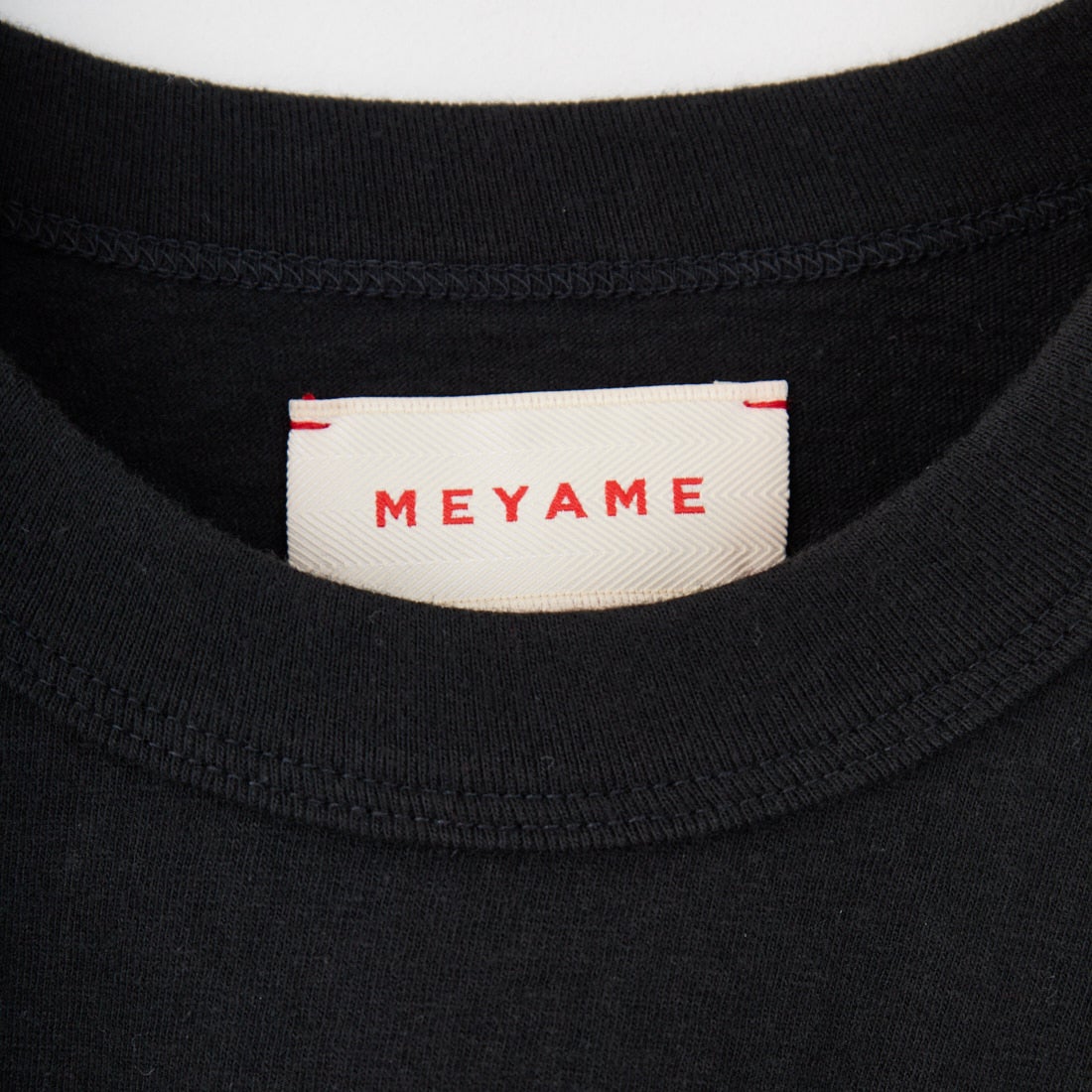 MEYAME [メヤメ] ブランクTシャツ [MEY-1874] BLACK