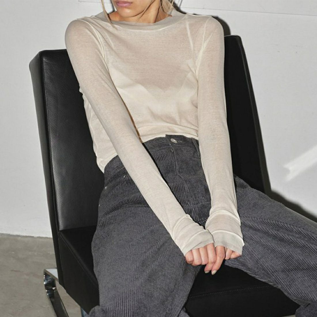 TODAYFUL [トゥデイフル] ハイゲージレイヤードロングTシャツ